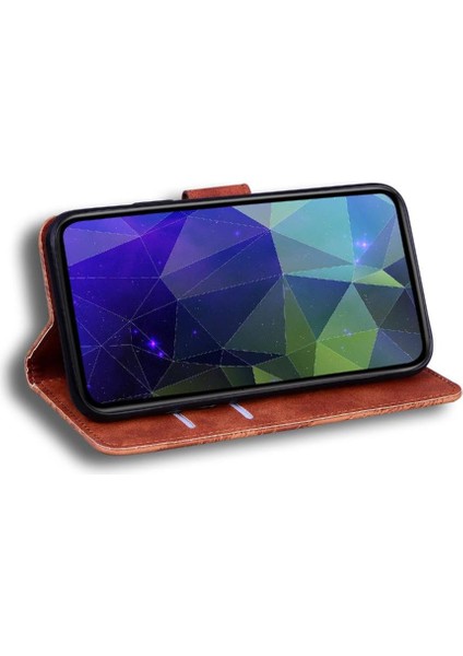 Tecno Camon 20 Pro 5g Kickstand Koruyucu Deri Cüzdan Için Flip Case (Yurt Dışından)