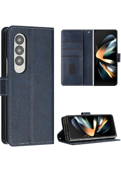 Samsung Galaxy Z Için Flip Case ile 4 5g Kickstand Saf Renk Kat (Yurt Dışından)