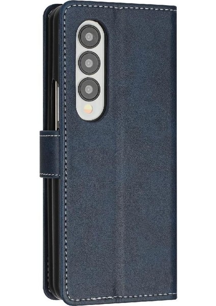 Samsung Galaxy Z Için Flip Case ile 4 5g Kickstand Saf Renk Kat (Yurt Dışından)