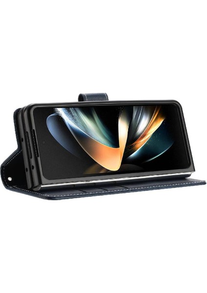 Samsung Galaxy Z Için Flip Case ile 4 5g Kickstand Saf Renk Kat (Yurt Dışından)