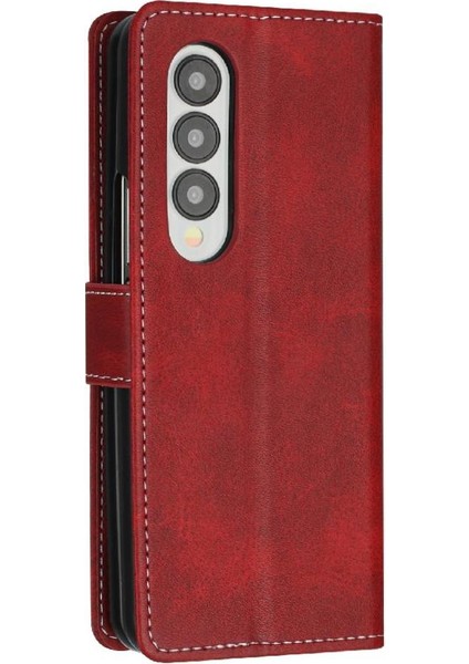 Samsung Galaxy Z Için Flip Case ile 4 5g Kickstand Saf Renk Kat (Yurt Dışından)