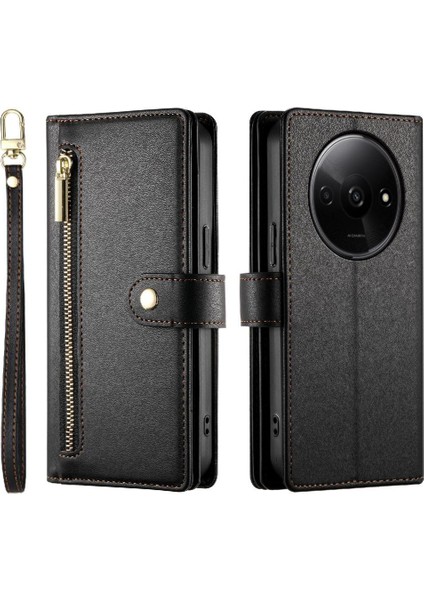 Xiaomi Redmi A3 Için Flip Case Çok Fonksiyonlu Standı Iş Crossbody (Yurt Dışından) fiyatları