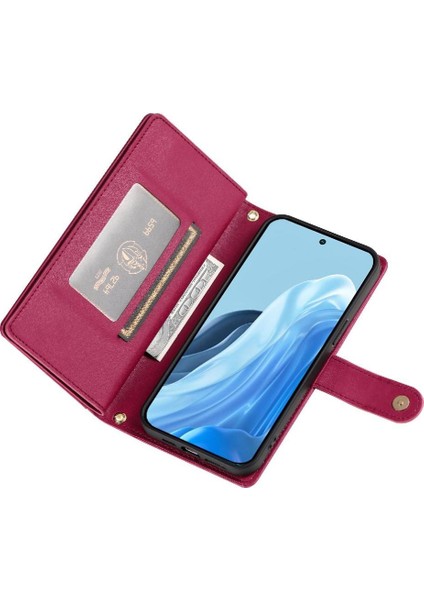 Samsung Galaxy M35 Cüzdan Çok Fonksiyonlu Iş Standı Için Flip Case (Yurt Dışından)