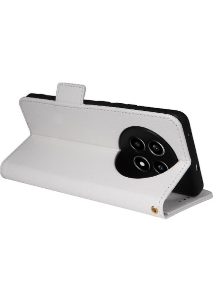 Realme 13 Pro Pu Deri Cüzdan Manyetik Kart Yuvaları Tutucu Için Flip Case (Yurt Dışından) modelleri