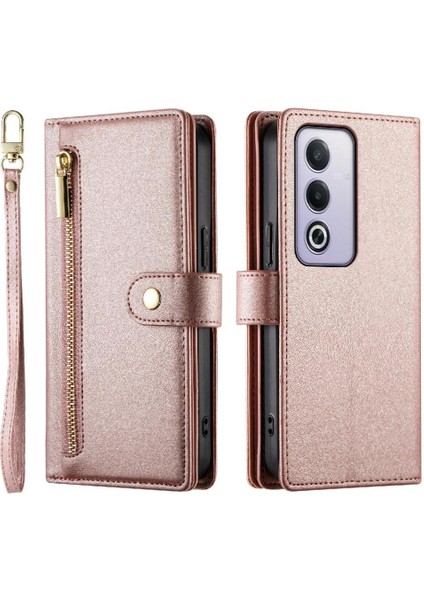 Oppo A3 Pro Cüzdan Standı Çok Fonksiyonlu Iş Crossbody Için Flip Case (Yurt Dışından)