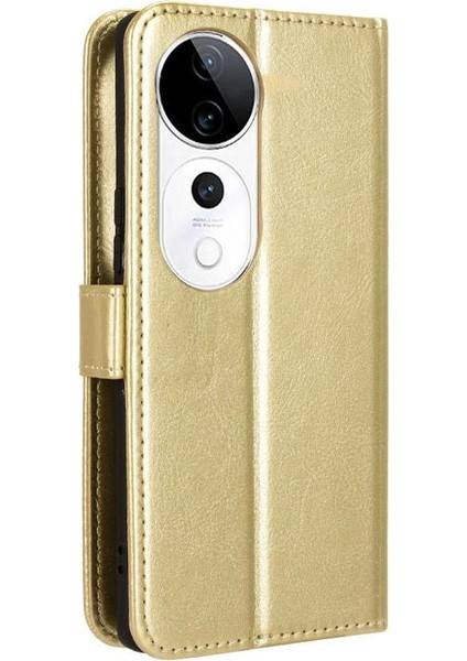 Vıvo S19 Pro 5g Için Kılıf Kapak Çevirin Manyetik Cüzdan Kart Tutucu (Yurt Dışından)