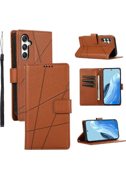 Samsung Galaxy M35 Darbeye Üç Kart Yuvaları Şok Için Flip Case (Yurt Dışından)