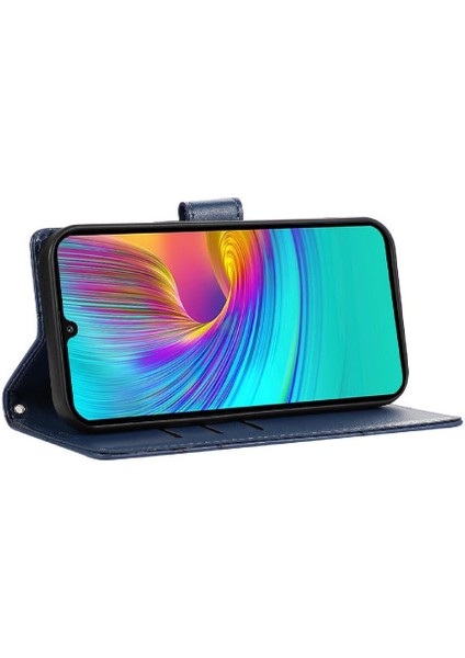 Mays Shop Samsung Galaxy A16 Şok Emici Darbeye Üç Kart Için Flip Case (Yurt Dışından)