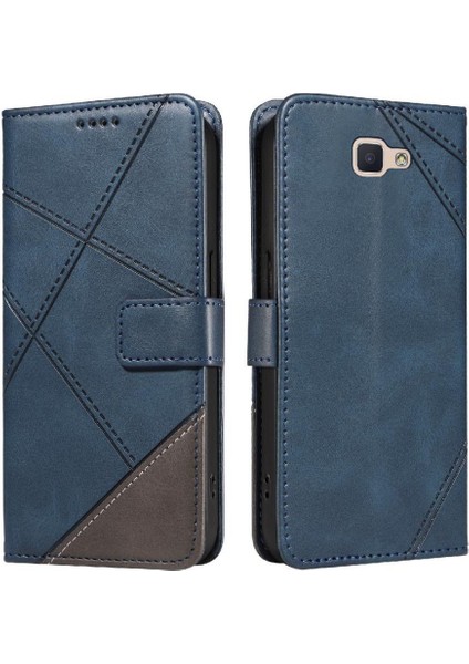 Samsung Galaxy J7 Başbakan Deri Telefon Koruma Kılıfı Için Flip Case ve (Yurt Dışından)