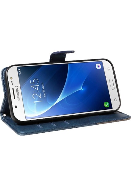 Samsung Galaxy J7 Başbakan Deri Telefon Koruma Kılıfı Için Flip Case ve (Yurt Dışından)