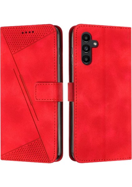 Samsung Galaxy M35 Kickstand Kart Ekleme Pu Deri Cüzdan Için Flip Case (Yurt Dışından)