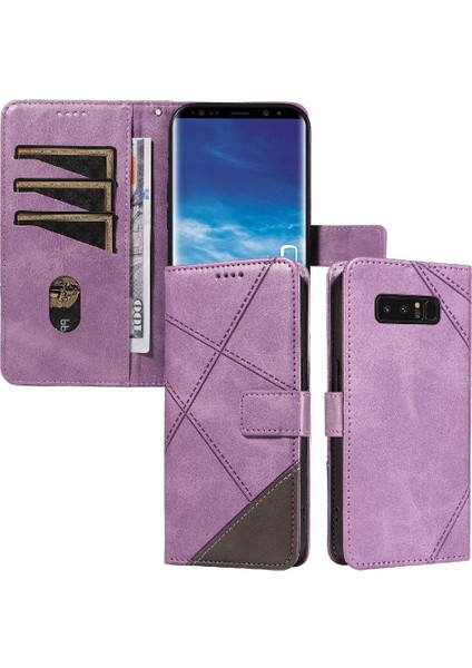 Elmas Dikiş Yüksek Kalite ile Samsung Galaxy Not 8 Için Flip Case (Yurt Dışından)