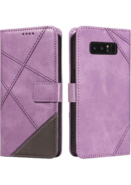 Elmas Dikiş Yüksek Kalite ile Samsung Galaxy Not 8 Için Flip Case (Yurt Dışından)