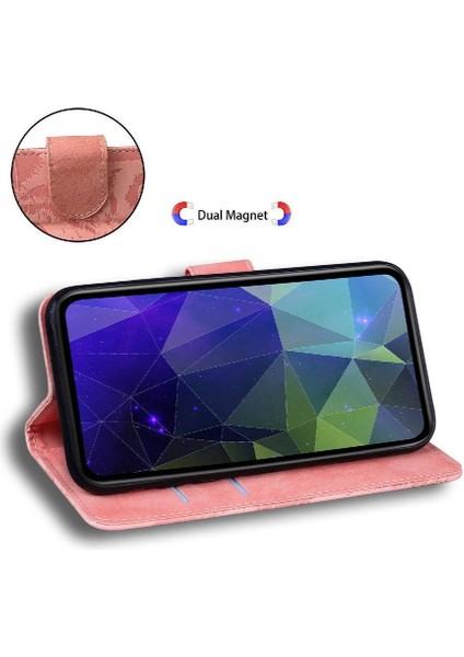Infinix Sıcak 12 Pro Için Flip Case Kabartmalı Sevimli Kaplan Kickstand Koruyucu (Yurt Dışından)