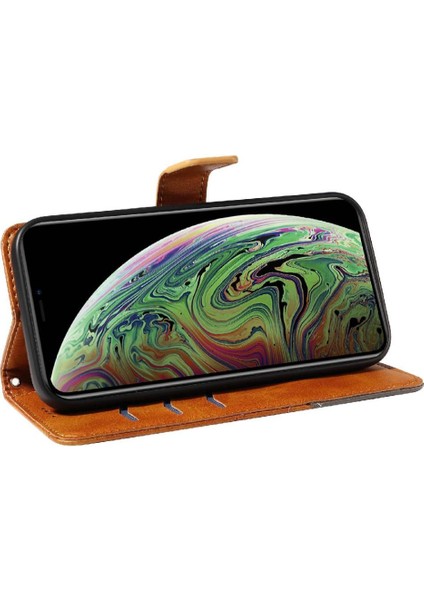 IPhone Xs Max Yüksek Kalite ve Kart Yuvası Deri Telefon Kılıfı Için Flip Case (Yurt Dışından) indirimleri
