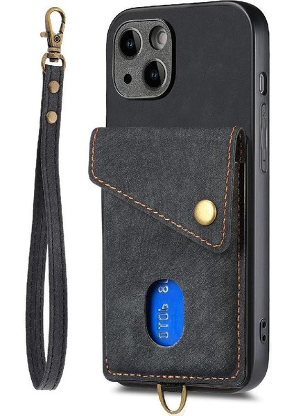 IPhone 15 Için Kılıf Ayrılabilir Kordon Çok Fonksiyonlu Manyetik Kapatma (Yurt Dışından) modelleri