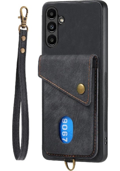 Samsung Galaxy A54 5g Premium Deri Kart Yuvası Manyetik Kapatma (Yurt Dışından) fiyatları
