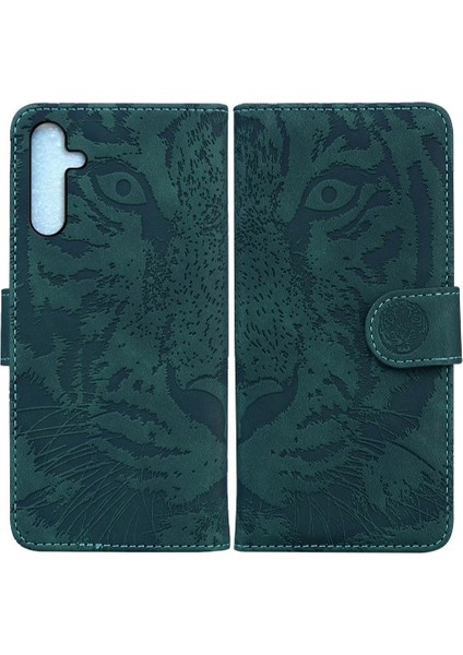 Samsung Galaxy A25 5g Kickstand Koruyucu Deri Cüzdan Için Flip Case (Yurt Dışından)