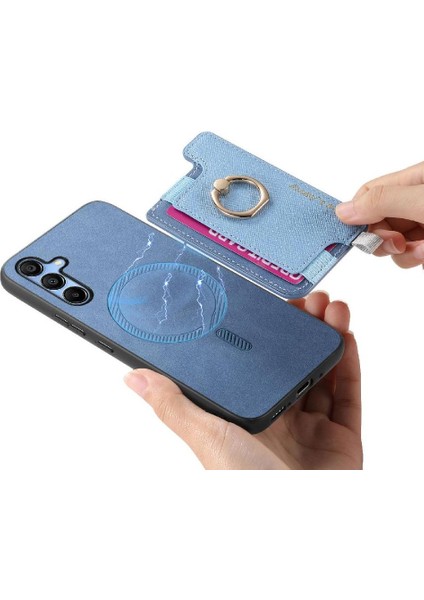 Samsung Galaxy A05S Cüzdan Manyetik Halka Standı Tutucu Magsafe Için Kılıf (Yurt Dışından) fiyatları
