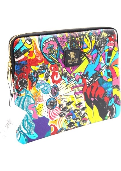 557-05 Bashaques Tablet Kılıfı(10.60 Inch) Burning Man modelleri