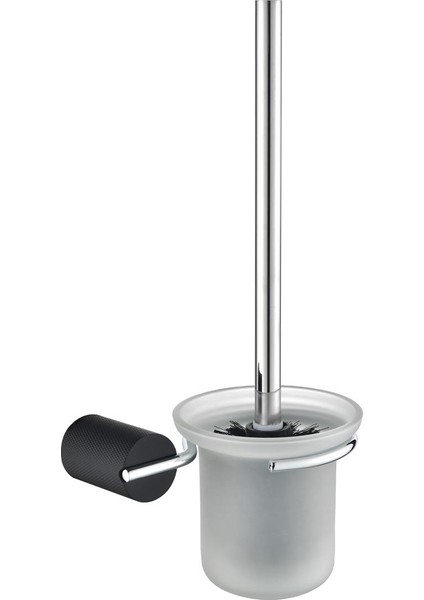 FN-70104 Krom & Siyah Tuvalet Fırçası