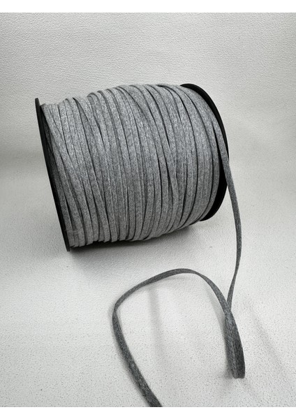 5 mm Mumlu Kordon-Gri-5 Metre
