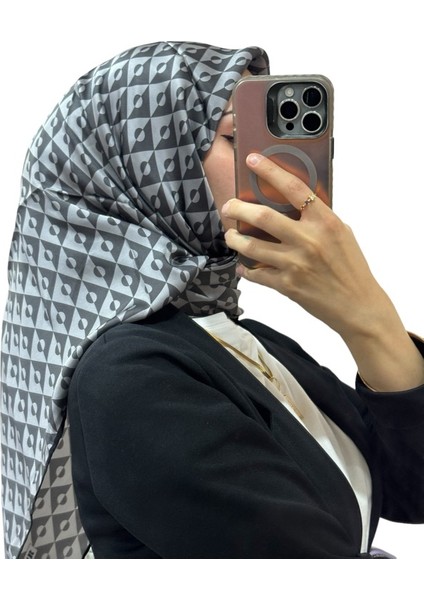 Aker Ipek Krep Saten Eşarp 8912701