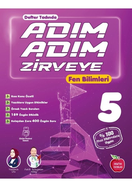 5. Sınıf Adım Adım Fen Bilimleri Soru Bankası Newton Yayınları