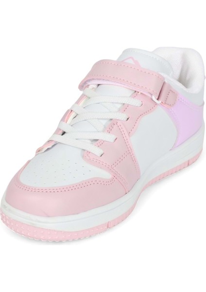 1608 Anatomik Tabanlı Unisex Çocuk ve Genç Sneakers Ayakkabı - NKT01608-BEYAZ Pembe-27 fırsatları