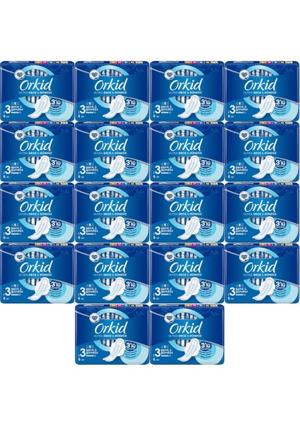 Hijyenik Ped Ultra Extra Gece & Gündüz 6'lı x 18 Paket