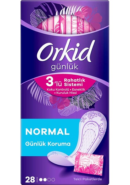 Günlük Ped Günlük Koruma Normal 28'li x 2 Paket modelleri
