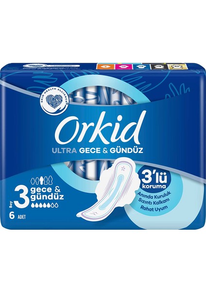 Hijyenik Ped Ultra Extra Gece & Gündüz 6'lı x 24 Paket