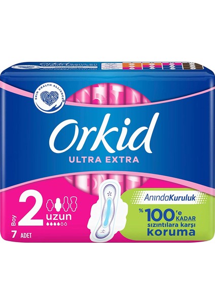 Hijyenik Ped Ultra Extra Koruma Uzun 7'li x 9 Paket