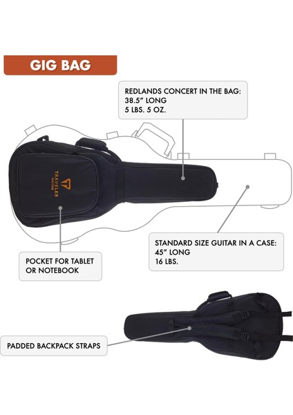 Traveler Rmmg Redlands Mini Akustik Gitar indirimleri