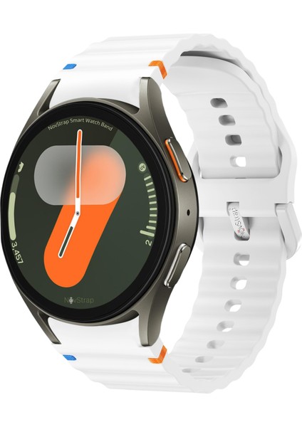 Samsung Galaxy Watch 7 Fe 6 5 4 40 44 Classic 42 43 45 46 mm ile Uyumlu Kordon Wavy Silikon
