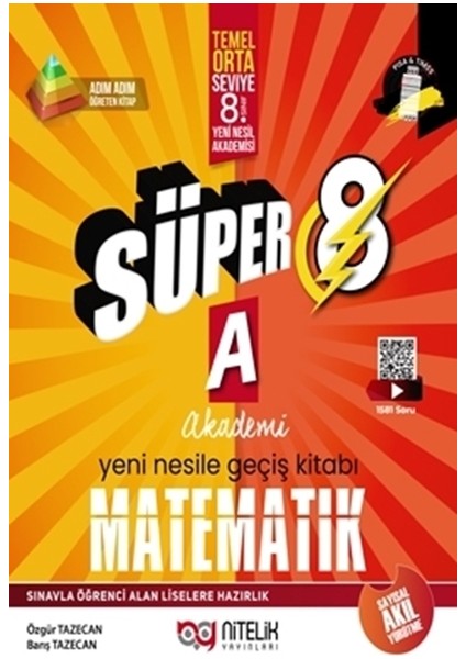 8. Sınıf Türkçe Soru Bankası - Matematik Soru Bankası - Fen Bilimleri Soru Bankası 3'lü Set fırsatları