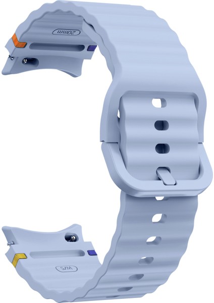 Samsung Galaxy Watch 7 Fe 6 5 4 40 44 Classic 42 43 45 46 mm ile Uyumlu Kordon Wavy Silikon fırsatları