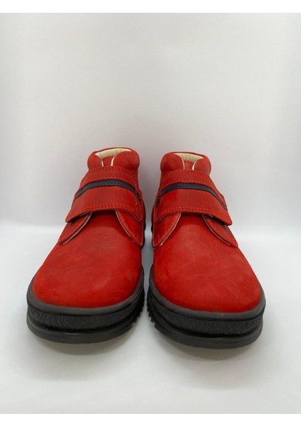 Çocuk Deri Bot 0002 - Kırmızı fırsatları