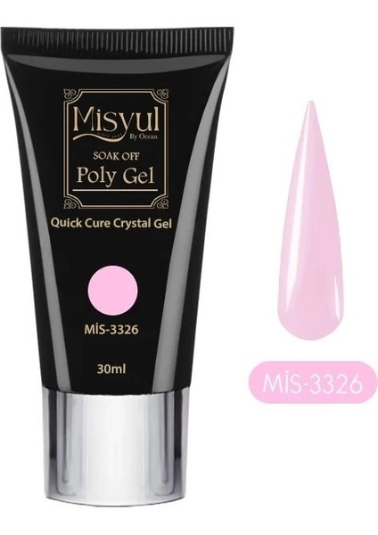 Poly Jel Protez Tırnak Hızlı Tırnak Uzatma 30 ml