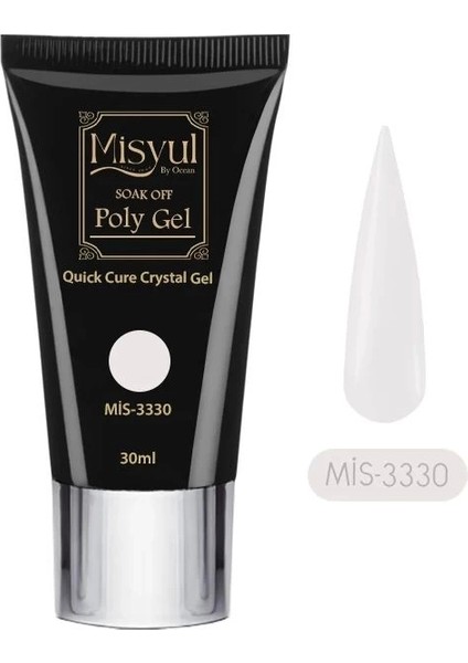 Poly Jel Protez Tırnak Hızlı Tırnak Uzatma 30 ml