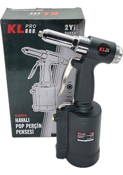 Havalı Perçin Makinası Profesyonel Klpro Makinası Pop Perçin Havalı