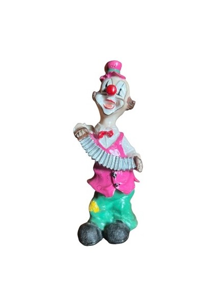 Akordeon Çalan Müzisyen Palyaço Biblosu