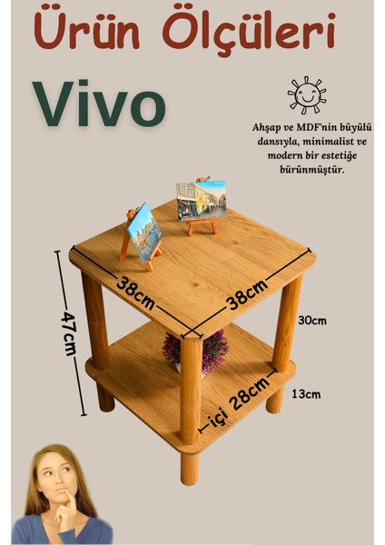 Vivo Sehpa 40cm x 40cm