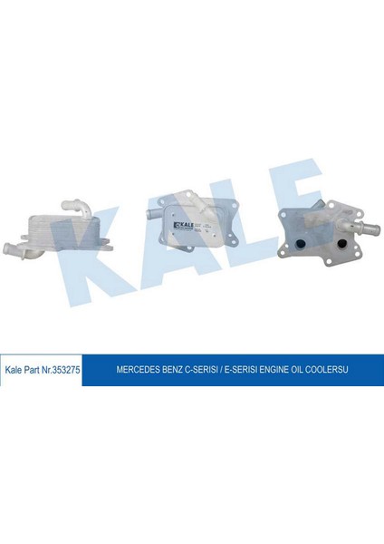 Yag Sogutucusu Mercedes M274 X204 W204 W205 W212 W213 12