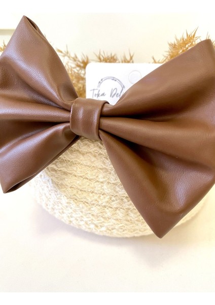 El Yapımı Taba Rengi Deri Otomatik Fiyonk Toka, Yetişkin Kadin Toka fiyatları