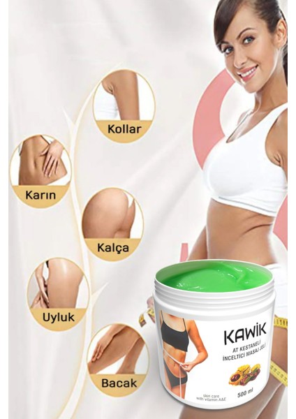 At Kestanesi Masaj Jeli 500 ml 2 Adet