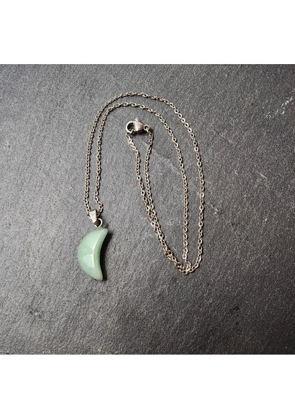 Aventurin Orjinal Doğal Taş Kadın Kolye