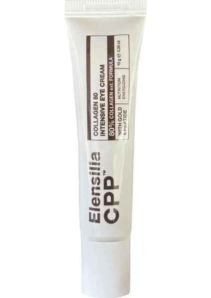 %80 Fransız Kolajeni ve Haloxyl Içeren Göz Kremi 10GR Elensilia Cpp Collagen Eye Cream