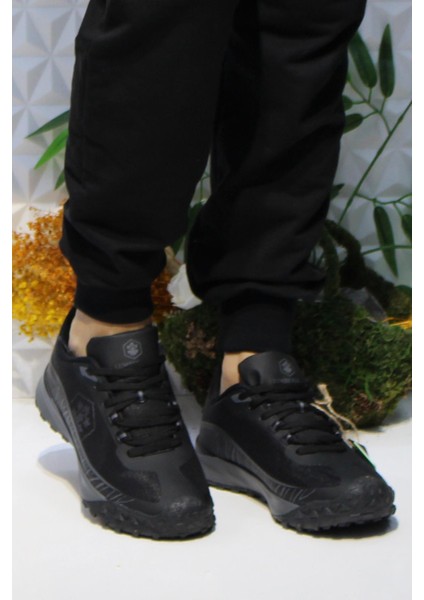 Lothar Siyah Waterproof Rahat Orijinal Ürün Sneaker Erkek Ayakkabı