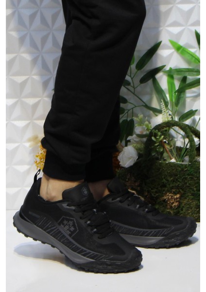 Lothar Siyah Waterproof Rahat Orijinal Ürün Sneaker Erkek Ayakkabı